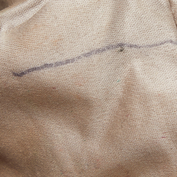 MIU MIU Beige Vitello Shine Leather Drawstring Bucket Bag - Picture 8 of 8